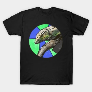 Monitor Lizard- Circle edit T-Shirt